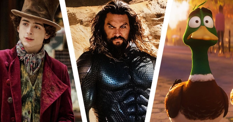 Aquaman 2, Wonka, and More Christmas Box Office Earnings