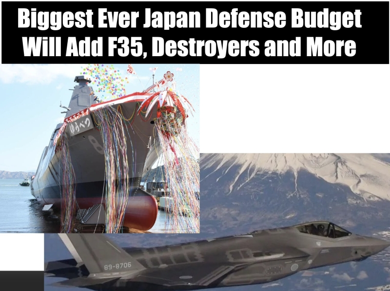 Most Significant Japan Defense Budget Grows by 16.5%