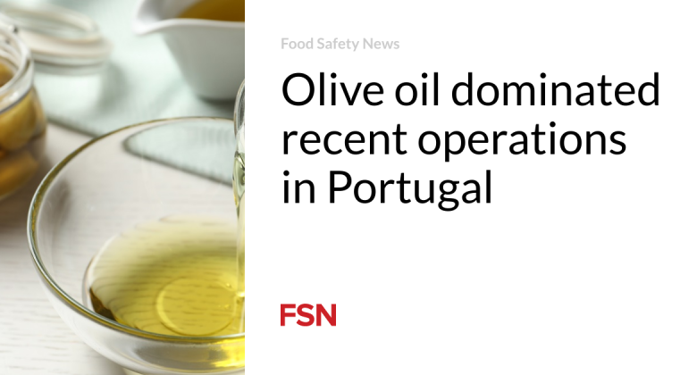 Olive oil controlled current operations in Portugal