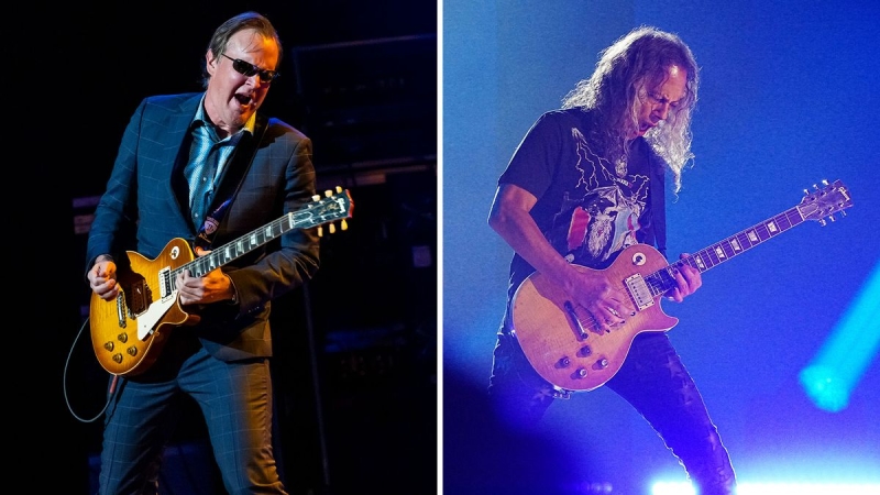 “Joe Bonamassa texted me and stated, ‘I understand you enjoy that black Les Paul. It’s at Carter Vintage today. Call them ASAP!'”: Kirk Hammett states he just got his ultra-rare Factory Black ’59 Les Paul thanks to the assistance of his collector pal