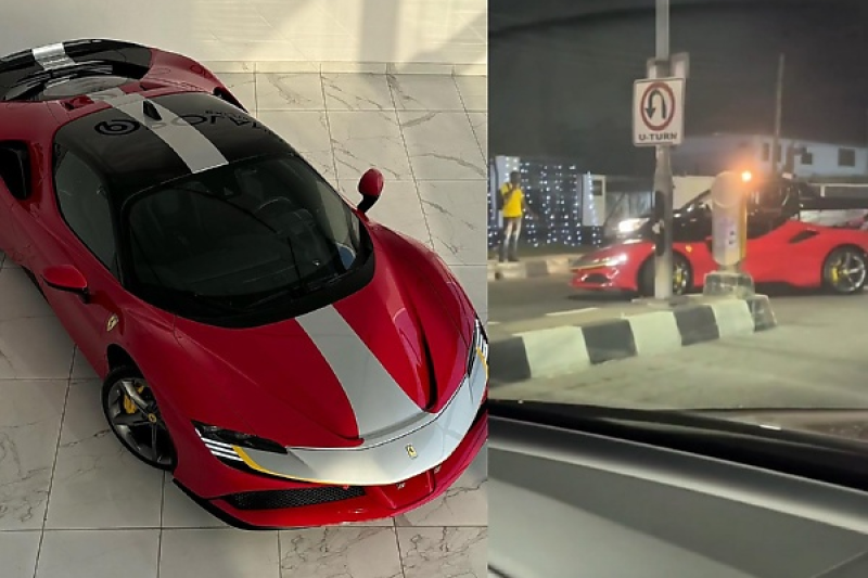 Vocalist Wizkid Splashes N1.4 Billion On Ferrari SF90