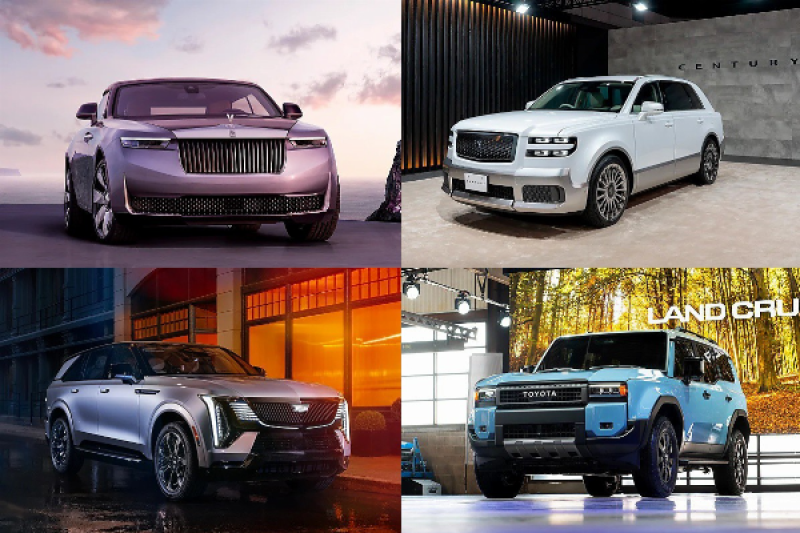 From RR Droptail And Toyota Century To Escalade IQ And Lexus GX, Here Are The Finest Reveals In 2023 (PHOTOS)