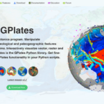 GPlates: Open-source software application for interactive visualisation of plate tectonics