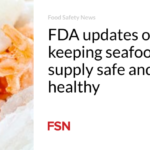 FDA updates on keeping seafood supply safe and healthy