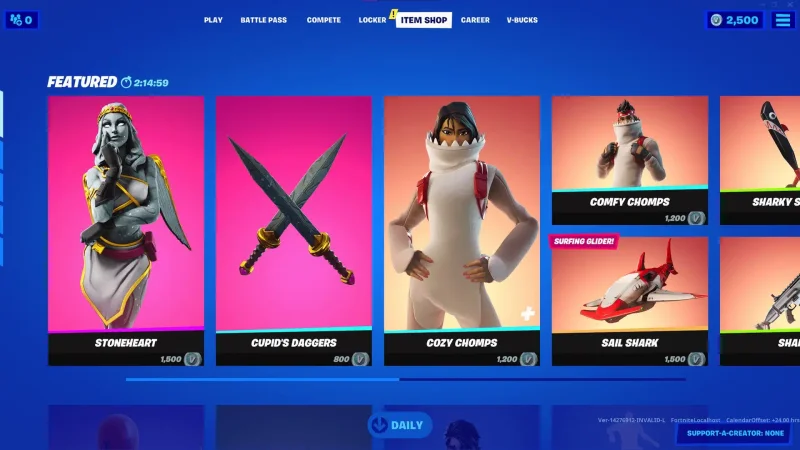 Today’s Item Shop in Fortnite– Fun Skins in Shop Today