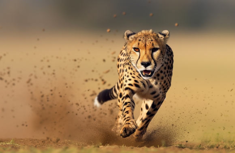 Research study: Cheetahs’ Intermediate Size Explains Their Unrivalled Speed