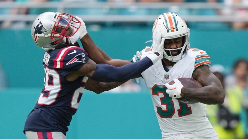 Dolphins indication Pro Bowl tailback Raheem Mostert to extension