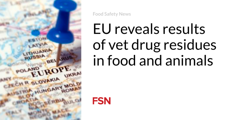 EU exposes outcomes of veterinarian drug residues in food and animals