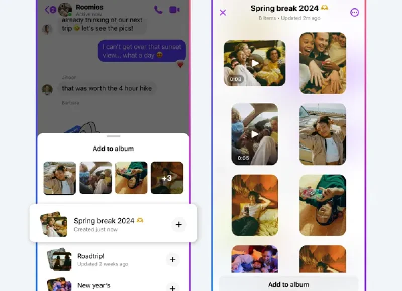 Meta Announces Updates for Messenger, Including Group Albums and HD Photos