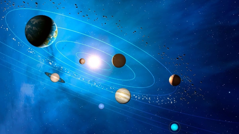 Where does the planetary system end?