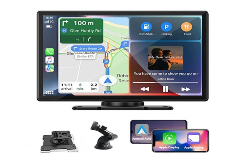 Rate drop: Get Apple CarPlay in any trip with this 9″ screen for $99.97
