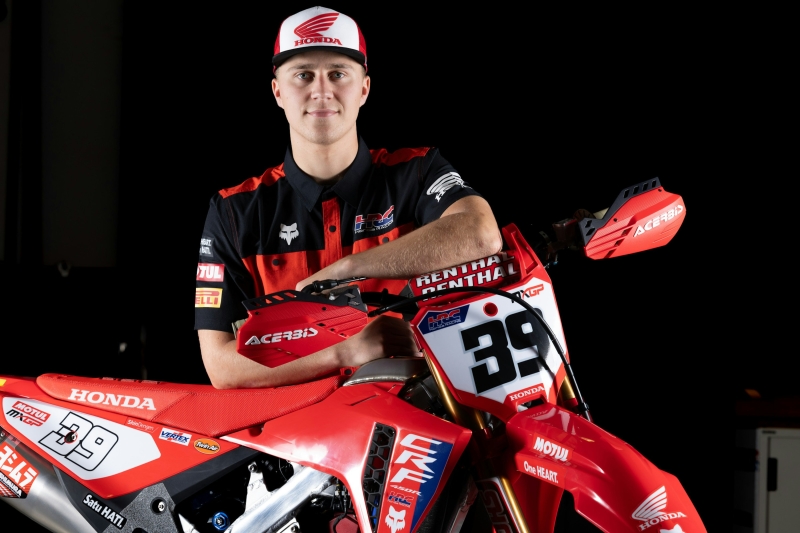 Roan van de Moosdijk Joins Honda HRC MXGP as Fill-In Rider