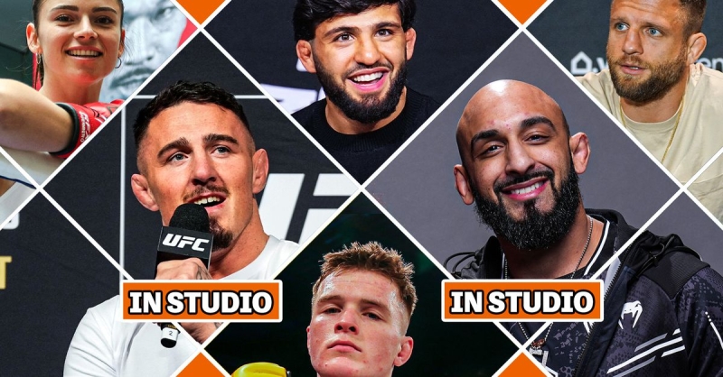 View The MMA Hour with Aspinall and Zaidi in studio, Tsarukyan, Kattar, Hughes, Nicolson, and more now