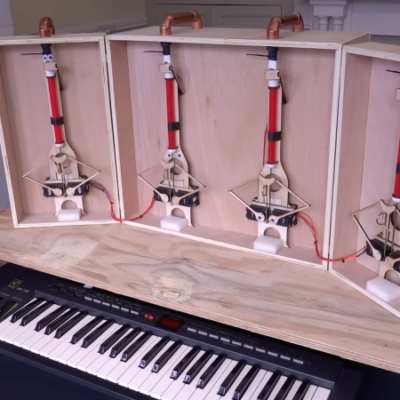 See this robotic slide whistle quartet belt out Smash Mouth’s ‘All Star’