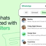 WhatsApp Adds ‘Chat Filters’ to Streamline Connection in the App