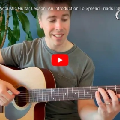 Quentin Angus Acoustic Guitar Lesson: An Introduction To Spread Triads|ELIXIR Strings