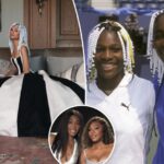 Zendaya honors Venus and Serena Williams’ 1998 Vogue photoshoot with beaded braids and black-and-white dress