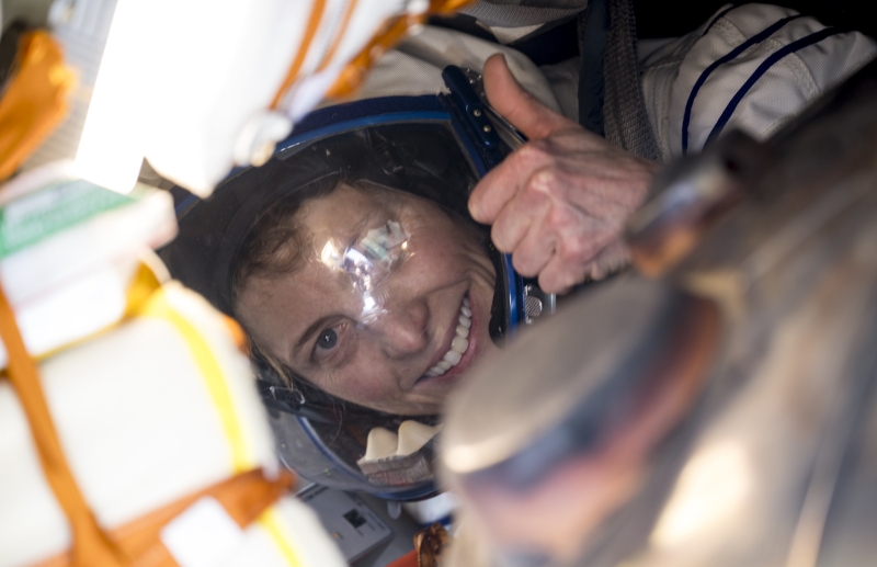 NASA Astronaut Loral O’Hara, Crewmates Return from Space Station