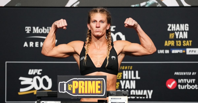 UFC 300 weigh-in outcomes: 3 title battles set; Kayla Harrison makes weight for UFC launching