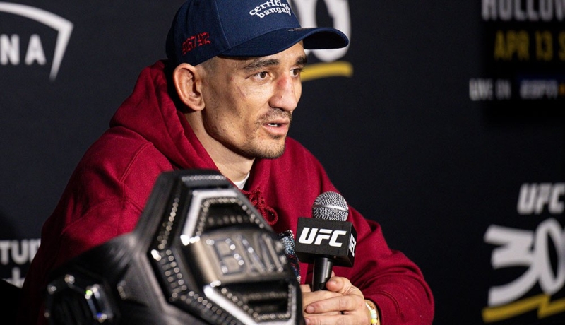 Max Holloway on choice to opt for knockout at end of Justin Gaethje battle: ‘This is what BMFs is understood for’