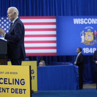 Biden charms Wisconsin citizens with brand-new trainee loan relief strategy