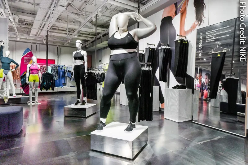 Nike Mannequins Come in All Sizes