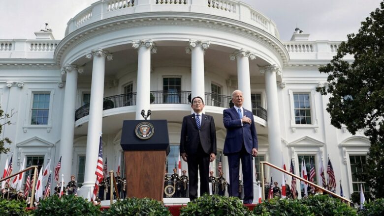 Biden and Japan’s Kishida boost defense ties to counter China