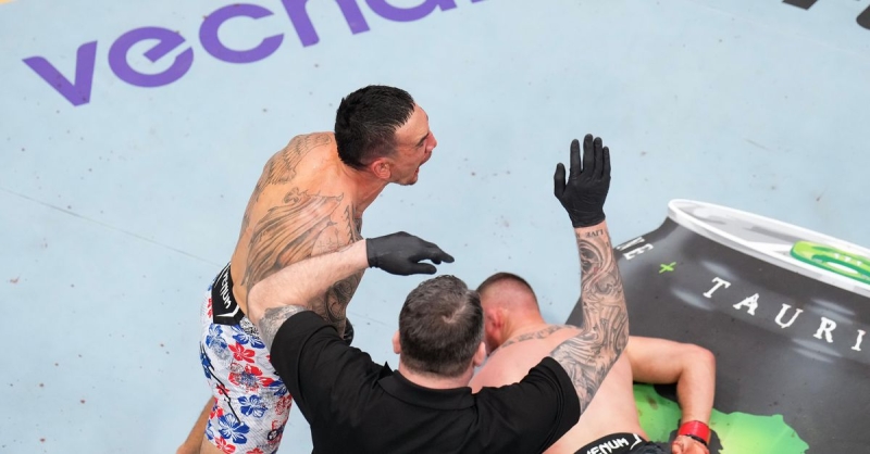New sluggish movement video of Max Holloway’s impressive UFC 300 knockout of Justin Gaethje