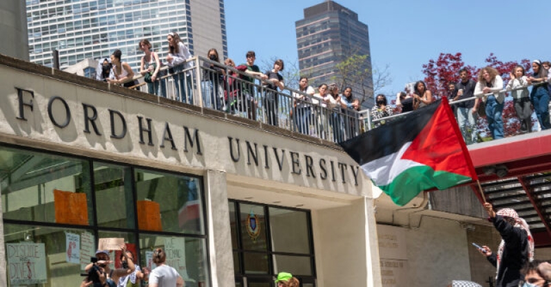 Fordham University: Police Raid Anti-Israel Encampment, Arrest 15 People