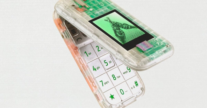 The Boring Phone is a classic branding workout by HMD and Heineken
