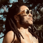 Lenny Kravitz Shows Off His Sculpted Chest and Abs in a Shirtless Photo