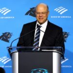 <aPanthers' David Tepper Visits NC Restaurant to Ask About Viral 2024 NFL Draft Sign