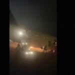 Boeing 737 ignite and skids off the runway in Senegal