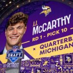 J.J. McCarthy is the most significant winner from the 2024 NFL Draft by a mile